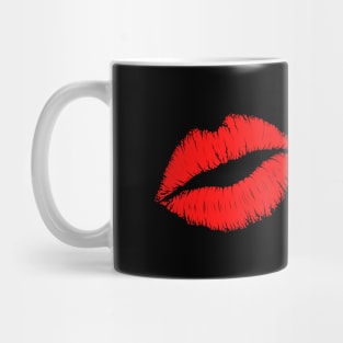 Kiss,kissing,kiss lips,kiss lover red lips Mug